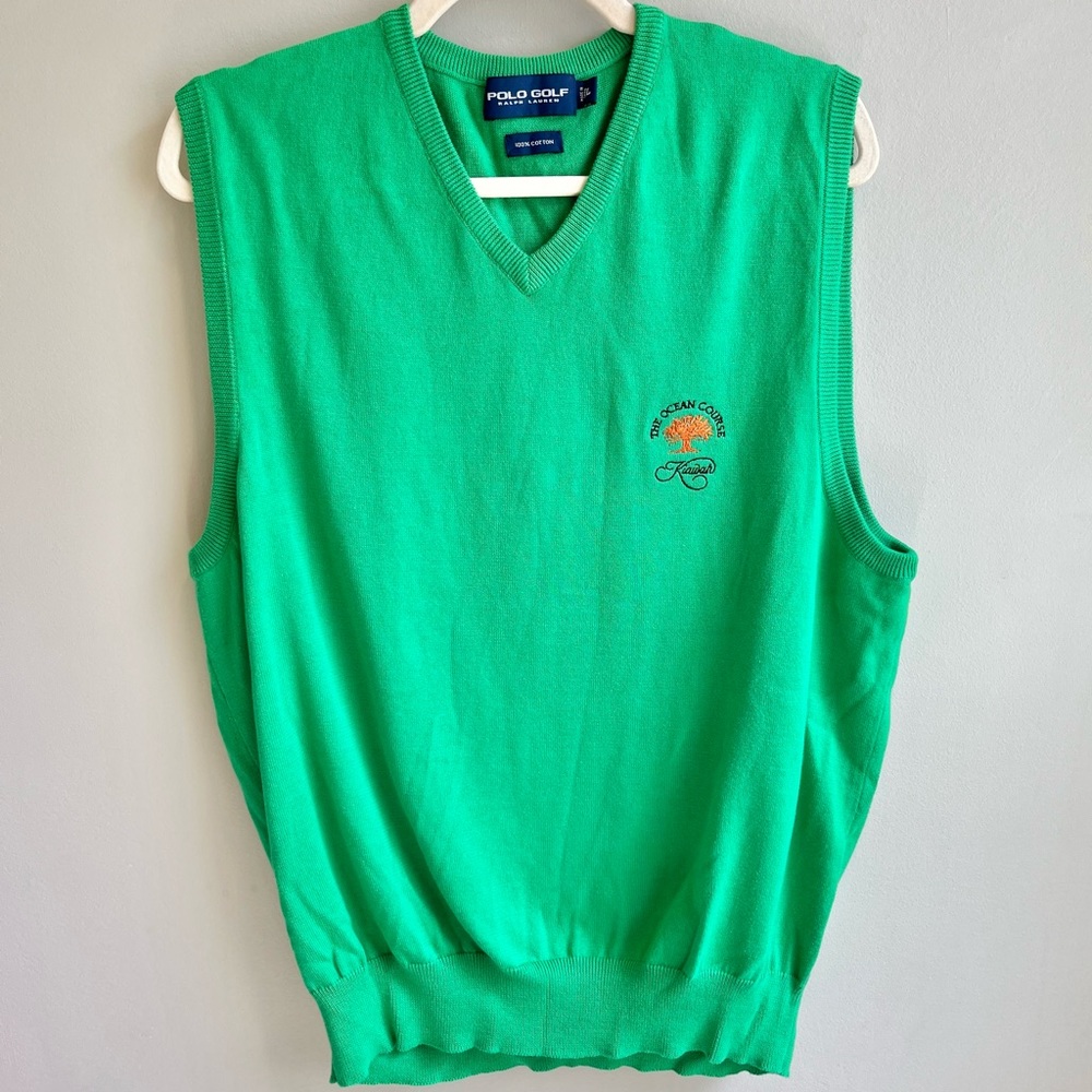 Polo Golf | Green Kiawah Island The Ocean Course Pullover Sweater Vest
